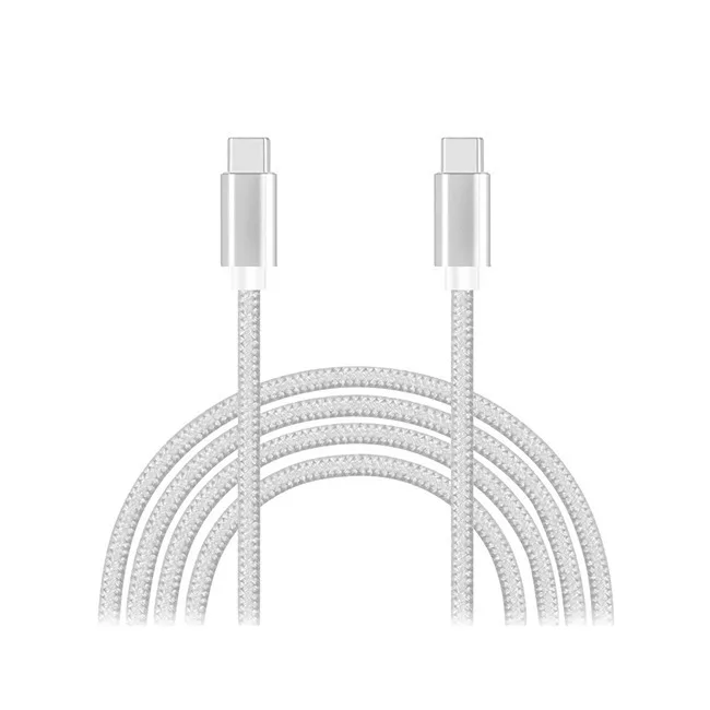 20260619105753_alkaya_usb_2_0_cable_usb_c_male_usb_c_65w_leyko_1m.jpeg Alkaya USB 2.0 Cable USB-C male - USB-C 65W Λευκό 1m - Image 1