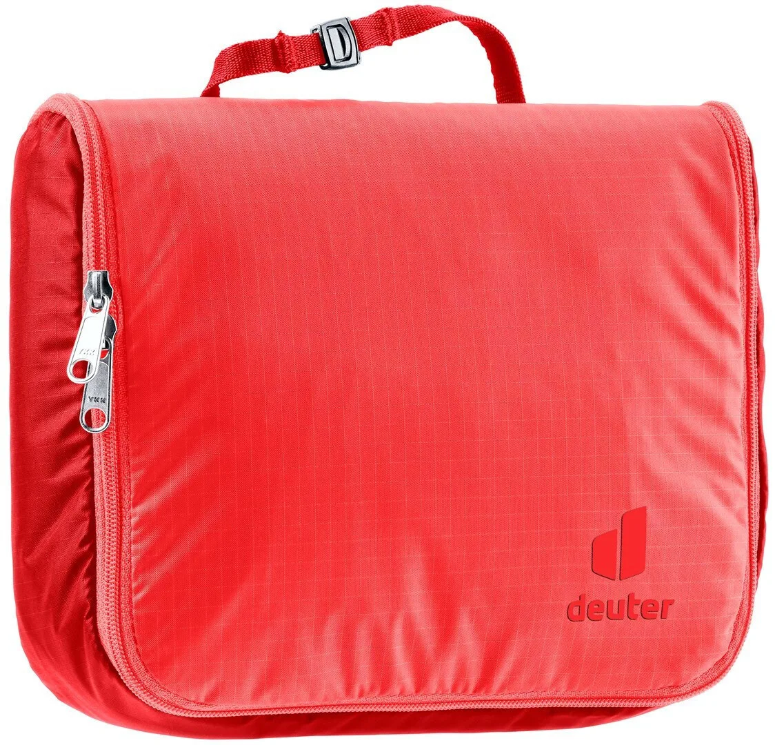 20260622103000_deuter_wash_center_lite_i_toiletry_bag_red_dut.jpeg Deuter Wash Center Lite I Toiletry Bag Red Dut - Image 1