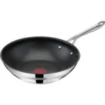 Tefal Jamie Oliver Wok από Ανοξείδωτο Ατσάλι 28cm E31019