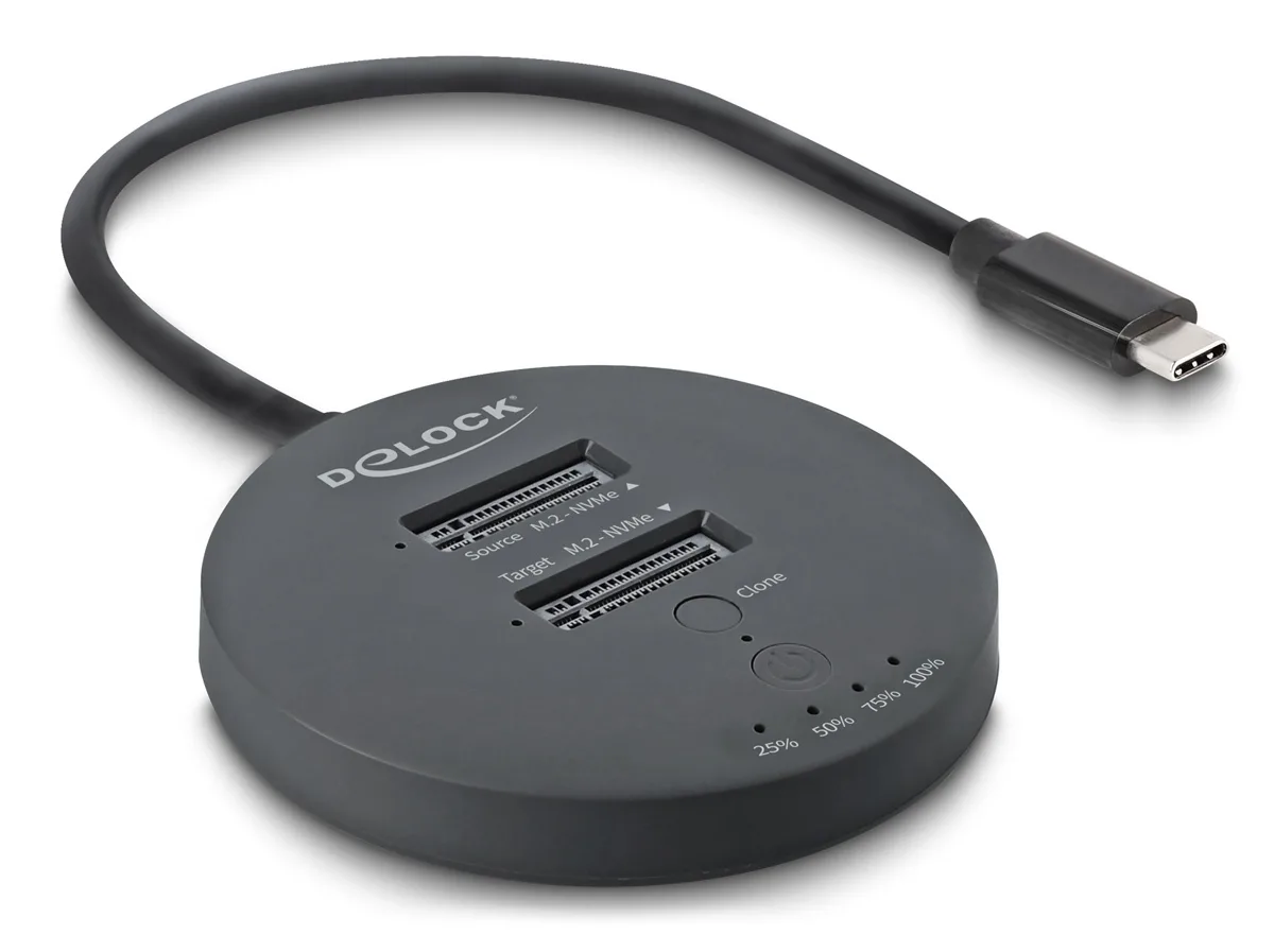 20260622121928_delock_docking_station_gia_sklirous_diskous_pcie_me_syndesi_thunderbolt_usb_c_64364.jpeg DeLock Docking Station για Σκληρούς Δίσκους PCIe με σύνδεση Thunderbolt / USB-C (64364) - Image 1