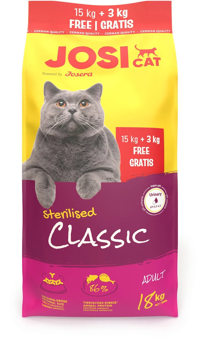 20260624112712_josera_josicat_xira_trofi_gia_steiromenes_gates_15kg.jpeg Josera Josicat Ξηρά Τροφή για Στειρωμένες Γάτες 15kg - Image 1