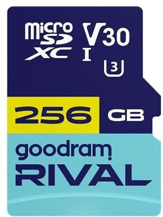 GoodRAM 256GB U3 V30 UHS-I 100MB/s με αντάπτορα - Image 1
