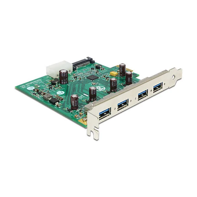 20260625104049_delock_karta_pci_se_thyra_usb_3_0_sata_89323.jpeg DeLock Κάρτα PCI σε θύρα USB 3.0 / SATA 89323 - Image 1