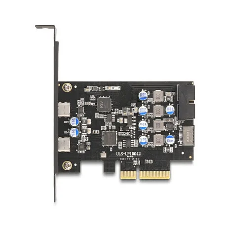 20260625104104_delock_karta_pci_se_thyra_usb_3_0_90345.jpeg DeLock Κάρτα PCI σε θύρα USB 3.0 90345 - Image 1