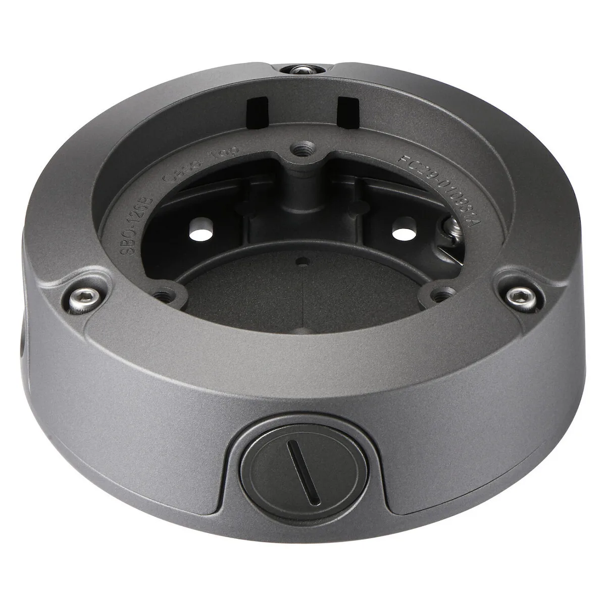 20260625120116_hanwha_techwin_vasi_gia_kameres_systimaton_cctv_gri_sbo_126b.jpeg Hanwha Techwin Βάση για Κάμερες Συστημάτων CCTV Γκρι SBO-126B - Image 1