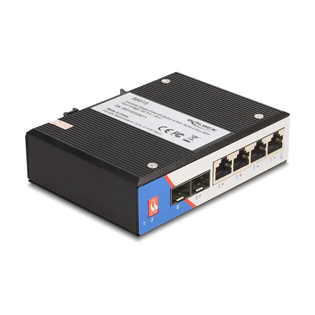 20260625131909_delock_88015_unmanaged_l2_switch_me_4_thyres_gigabit_1gbps_ethernet.jpeg DeLock 88015 Unmanaged L2 Switch με 4 Θύρες Gigabit (1Gbps) Ethernet - Image 1