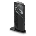 DeLock USB-A Docking Station με DisplayPort 4K PD Ethernet και σύνδεση 2 Οθονών (87728)