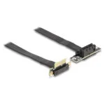 DeLock Κάρτα Riser για Κάθετη Τοποθέτηση PCI Express x1 male 90° angled σε x1 90° angled 88042