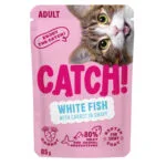 Catch Υγρή Τροφή για Γάτες με Ψάρια 85gr