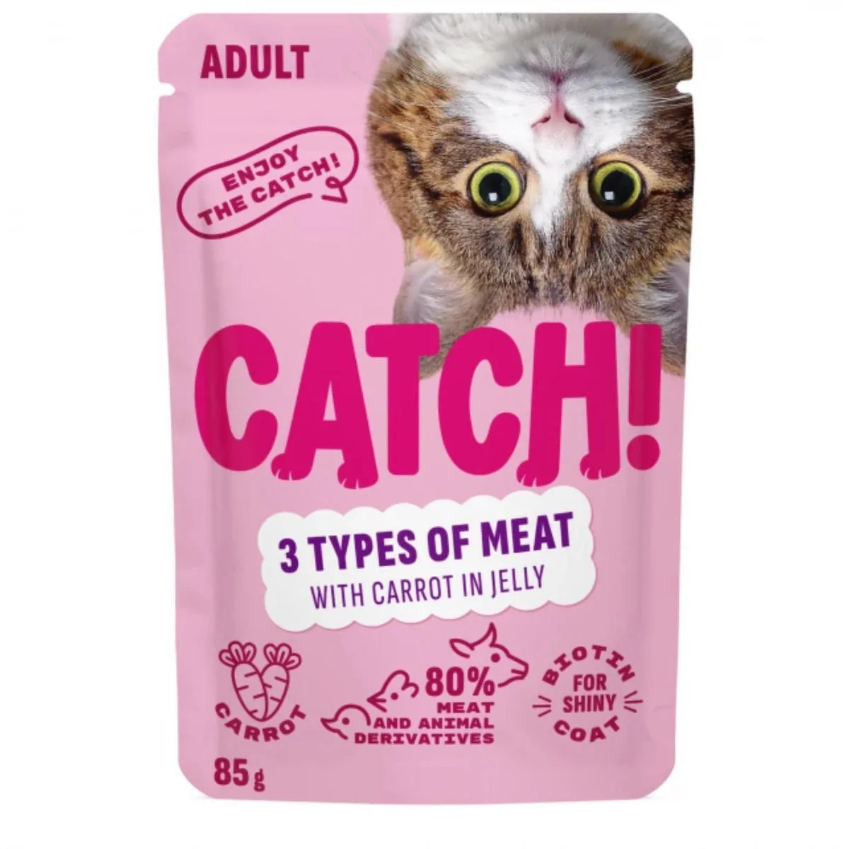 20260629110814_catch_ygri_trofi_gia_gates_me_kreas_85gr.jpeg Catch Υγρή Τροφή για Γάτες με Κρέας 85gr - Image 1