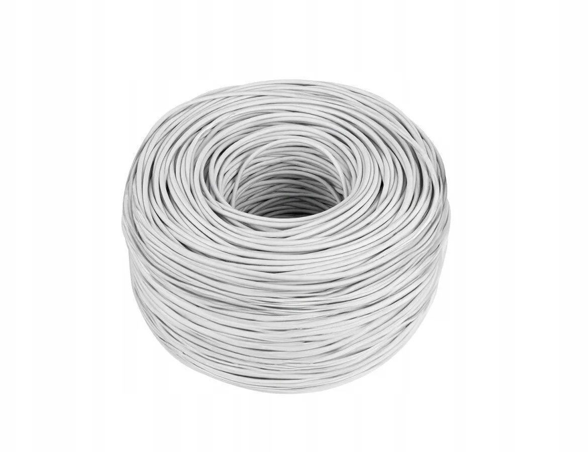 Lanberg Direct Attach Copper Cat.5e (Gigabit) Καλώδιο Δικτύου Ethernet 305m Γκρι - Image 1
