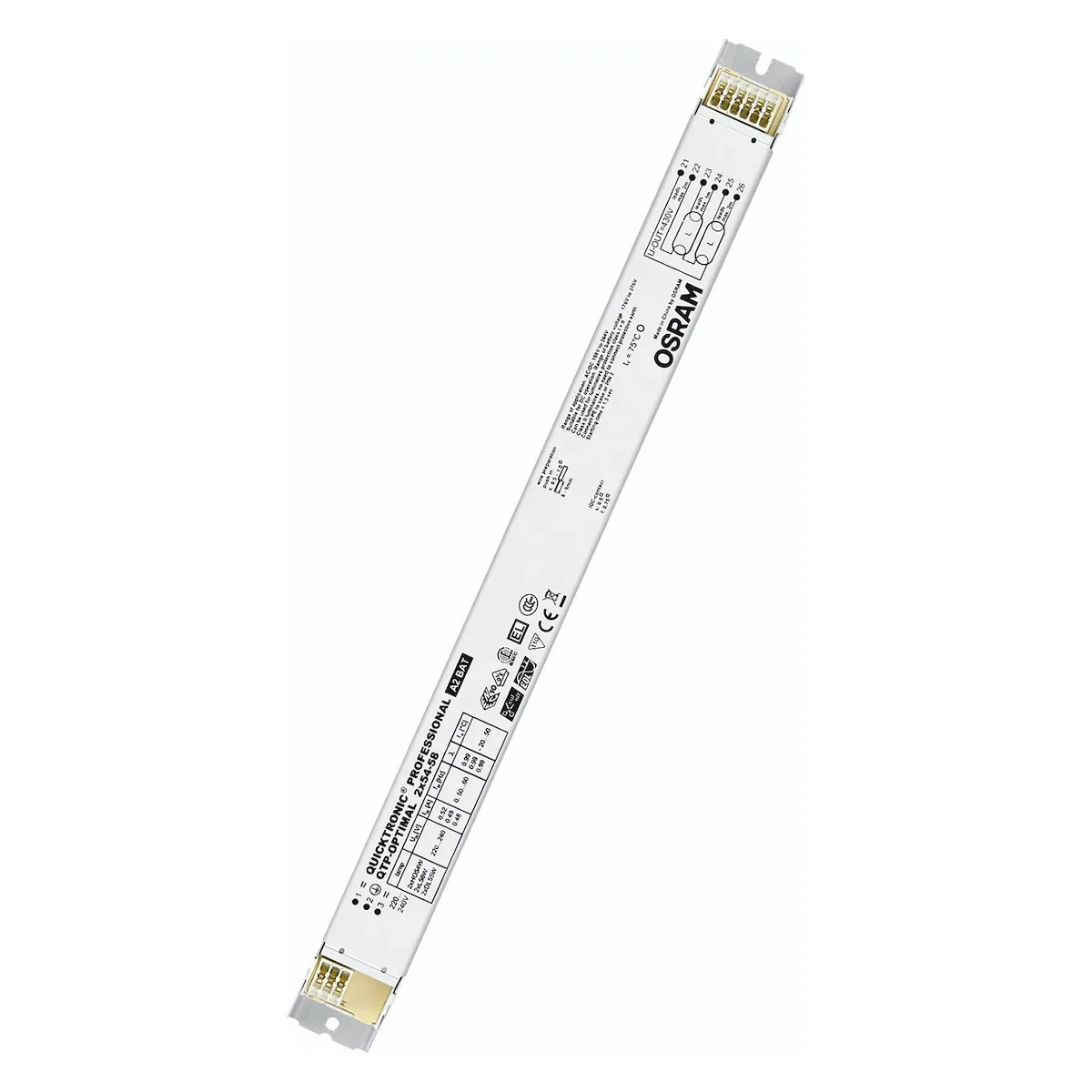 20260629140032_osram_quicktronic_professional_5_qtp5_2x49_220_240_ilektroniko_vorschaltger_t_evg_leyko.jpeg Osram Quicktronic Professional 5 Qtp5 2x49/220-240 Ηλεκτρονικό Vorschaltgerät Evg Λευκό - Image 1