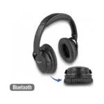 DeLock 27181 Ασύρματα / Ενσύρματα Over Ear Ακουστικά με 20 ώρες Λειτουργίας Μαύρα