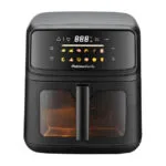 Melchioni Martina Air Fryer με Διπλό Αποσπώμενο Κάδο 10lt Μαύρο