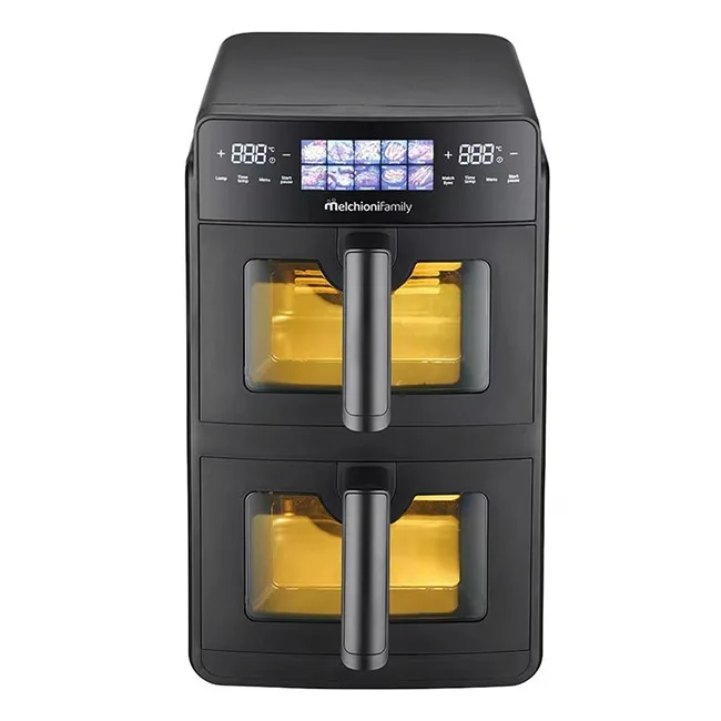 20260630110653_melchioni_giulia_air_fryer_me_diplo_apospomeno_kado_10lt_mayro.jpeg Melchioni Giulia Air Fryer με Διπλό Αποσπώμενο Κάδο 10lt Μαύρο - Image 1