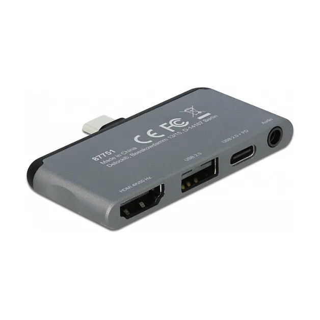 20260630124923_delock_usb_c_docking_station_me_hdmi_4k_pd_gia_ipad_pro_gri_87751.jpeg DeLock USB-C Docking Station με HDMI 4K PD για iPad Pro Γκρι (87751) - Image 1