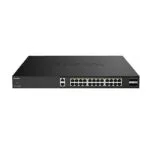 D-Link DXS-1250-28YP/E Managed L2 PoE Switch με 28 Θύρες Gigabit (1Gbps) Ethernet και 4 SFP Θύρες