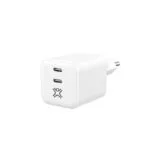 XtremeMac Φορτιστής Χωρίς Καλώδιο με 2 Θύρες USB-C 65W Power Delivery Λευκός (XWH-SPC60-03)