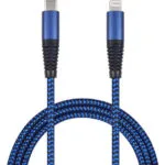 2GO Braided USB-C to Lightning Cable Μπλε 1m (797196)