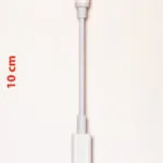 2GO Μετατροπέας Lightning male σε 3.5mm female Λευκό (797140)