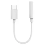 2GO Μετατροπέας USB-C male σε 3.5mm female Λευκό 1τμχ 797008