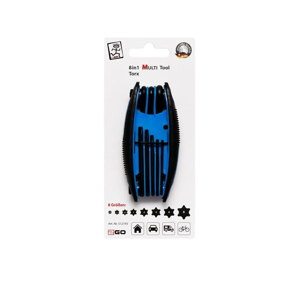 2GO Σετ 8 Κλειδιά Torx 2GO Σετ 8 Κλειδιά Torx - Image 1