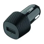 2GO Φορτιστής Αυτοκινήτου με μία Θύρα: 1xUSB μαζί με Καλώδιο Lightning / Micro-USB / Type-C Μαύρο Χρώμα 797258