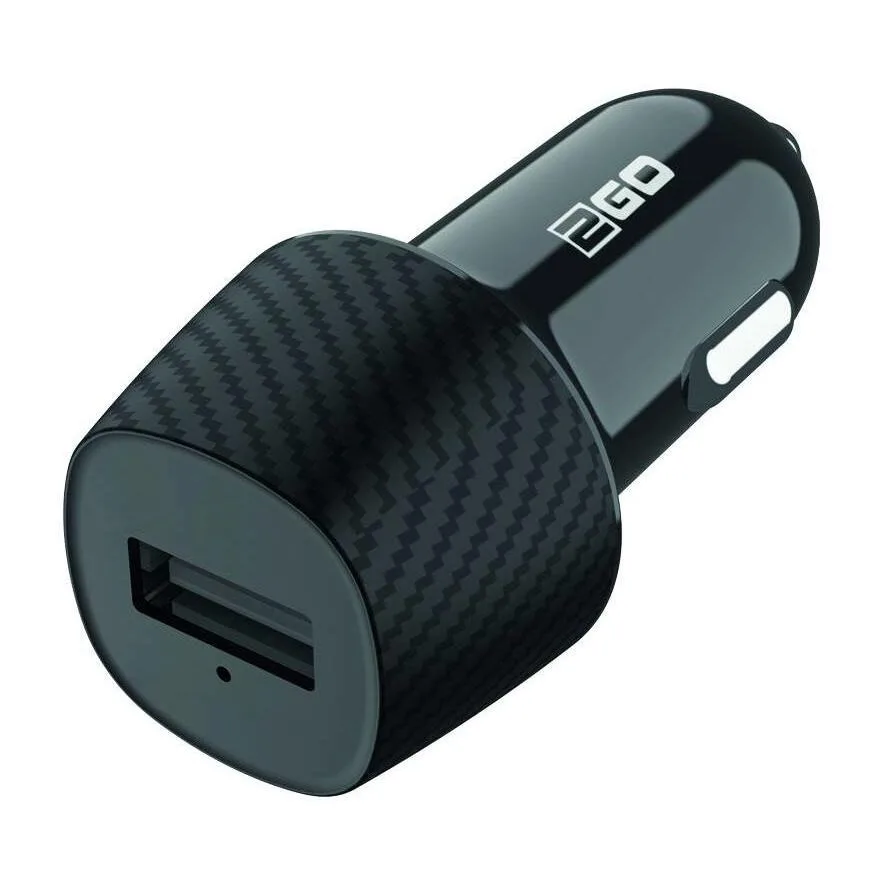 2GO Φορτιστής Αυτοκινήτου με μία Θύρα: 1xUSB μαζί με Καλώδιο Lightning / Micro-USB / Type-C Μαύρο Χρώμα 797258 2GO Φορτιστής Αυτοκινήτου με μία Θύρα: 1xUSB μαζί με Καλώδιο Lightning / Micro-USB / Type-C Μαύρο Χρώμα 797258 - Image 1