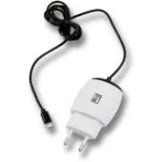2GO Φορτιστής με Ενσωματωμένο Καλώδιο Lightning 12W Λευκός (795630)