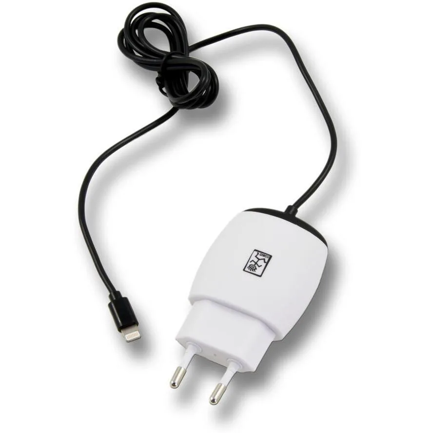 2GO Φορτιστής με Ενσωματωμένο Καλώδιο Lightning 12W Λευκός (795630) 2GO Φορτιστής με Ενσωματωμένο Καλώδιο Lightning 12W Λευκός (795630) - Image 1