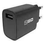 2GO Φορτιστής Χωρίς Καλώδιο με Θύρα USB-A 12W Μαύρος (797271)