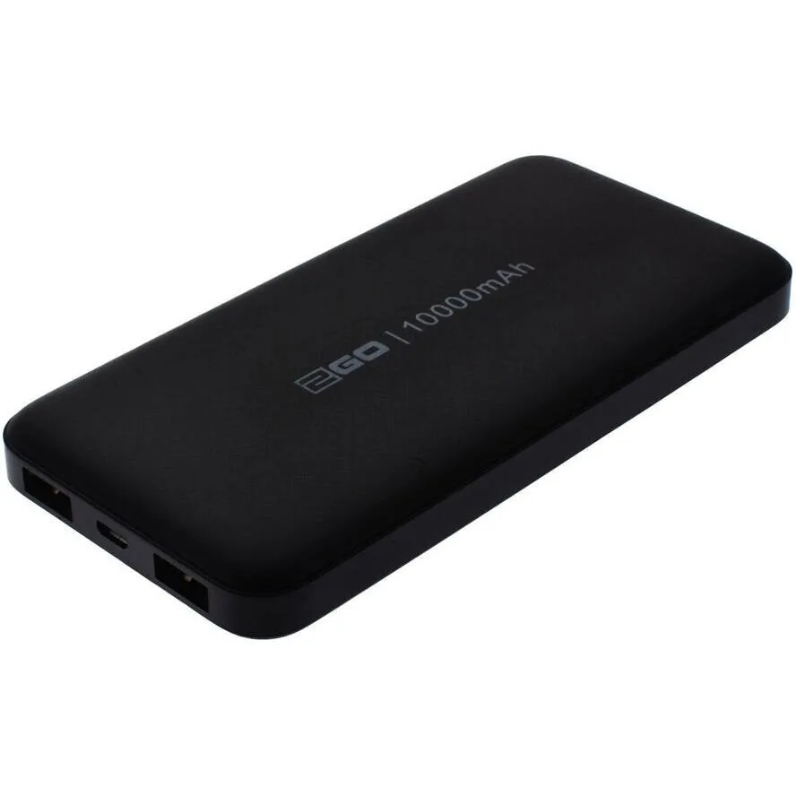 2GO Power Bank 10000mAh Μαύρο 2GO Power Bank 10000mAh Μαύρο - Image 1