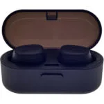 2GO Twin In-ear Bluetooth Handsfree Ακουστικά με Θήκη Φόρτισης Μπλε