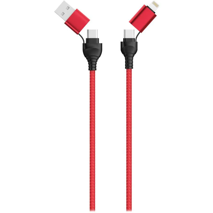 2GO Type-c 4in1 Καλώδιο 1.2m 797370 1τμχ 2GO Type-c 4in1 Καλώδιο 1.2m 797370 1τμχ - Image 1