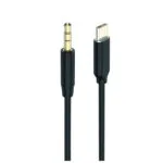 2GO USB 2.0 Cable USB-C male - 3.5mm Μαύρο 1m 797219