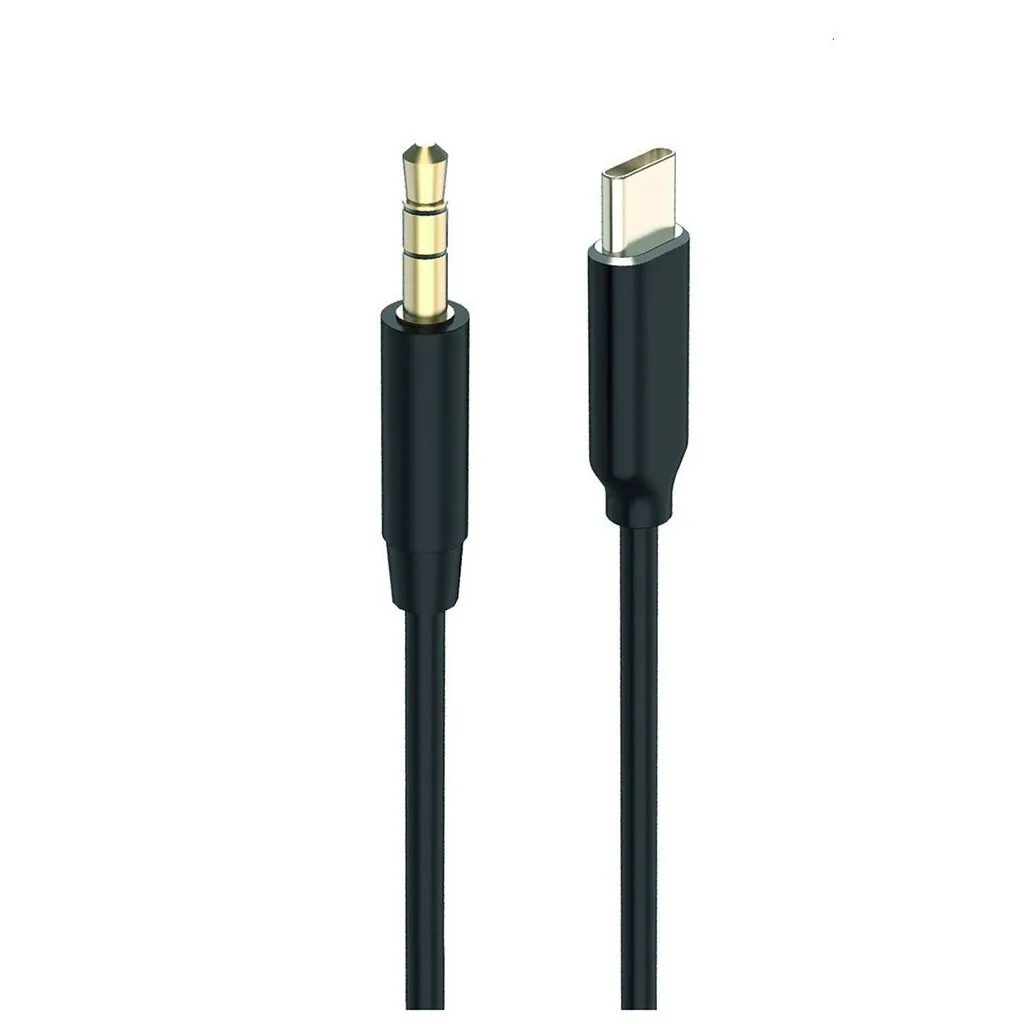 2GO USB 2.0 Cable USB-C male - 3.5mm Μαύρο 1m 797219 2GO USB 2.0 Cable USB-C male - 3.5mm Μαύρο 1m 797219 - Image 1