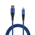2GO USB 2.0 Cable USB-C male - micro USB-B Μπλε 1m 795950