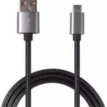 2GO USB 2.0 Cable USB-C male - USB-A Γκρι 1m 795812