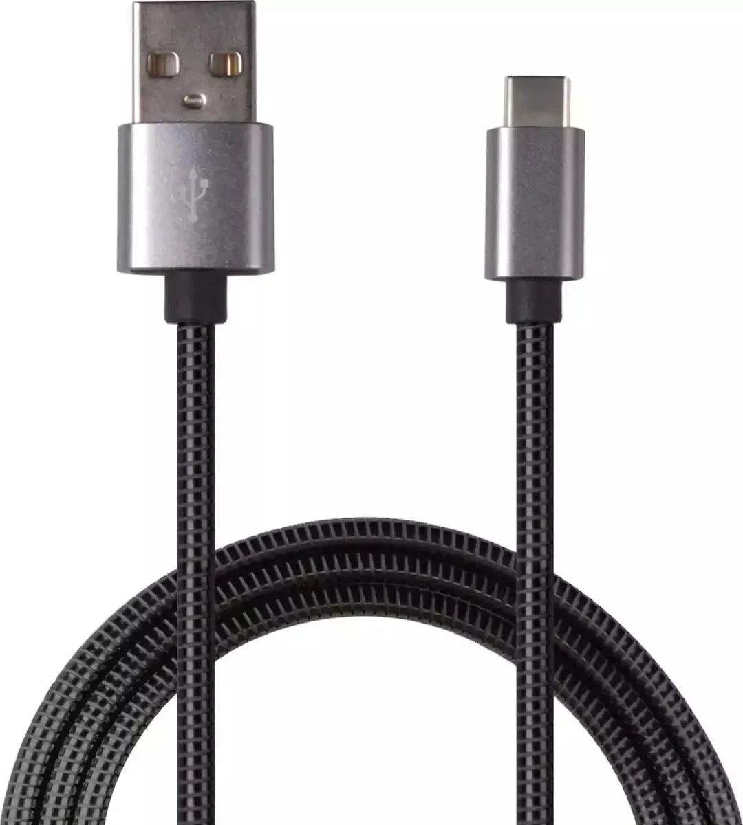 2GO USB 2.0 Cable USB-C male - USB-A Γκρι 1m 795812 2GO USB 2.0 Cable USB-C male - USB-A Γκρι 1m 795812 - Image 1
