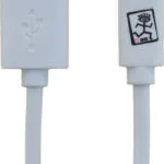 2GO USB 2.0 Cable USB-C male - USB-A Λευκό 1m 795925