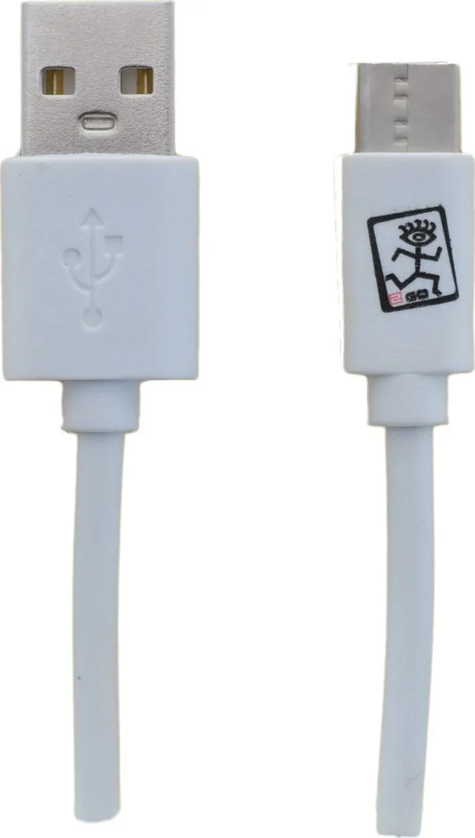 2GO USB 2.0 Cable USB-C male - USB-A Λευκό 1m 795925 2GO USB 2.0 Cable USB-C male - USB-A Λευκό 1m 795925 - Image 1
