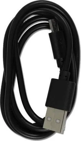 2GO USB 2.0 to micro USB Cable Black 1m (4010425952019) 2GO USB 2.0 to micro USB Cable Black 1m (4010425952019) - Image 1