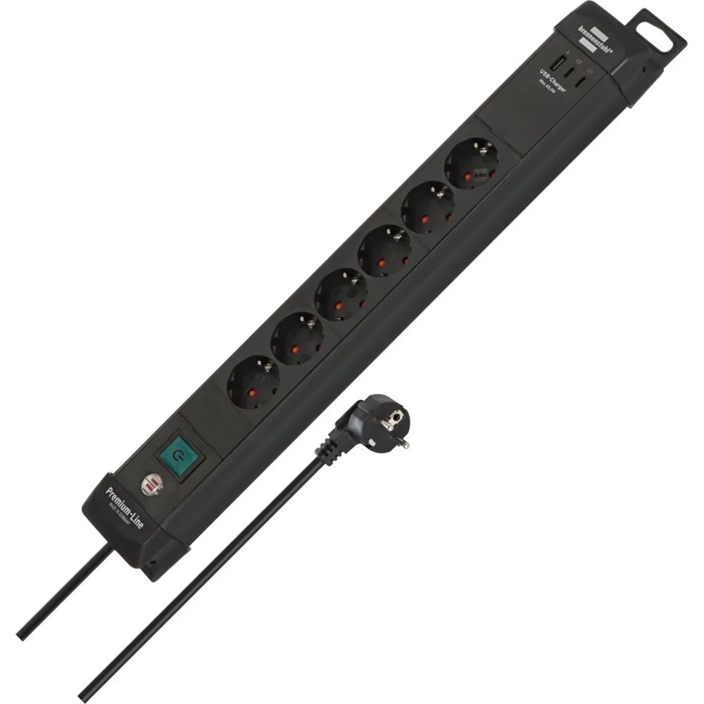 3M Πολύπριζο 6 Θέσεων με 2 USB-A, 2 USB-C και Καλώδιο 3m 1951160613 3M Πολύπριζο 6 Θέσεων με 2 USB-A, 2 USB-C και Καλώδιο 3m 1951160613 - Image 1