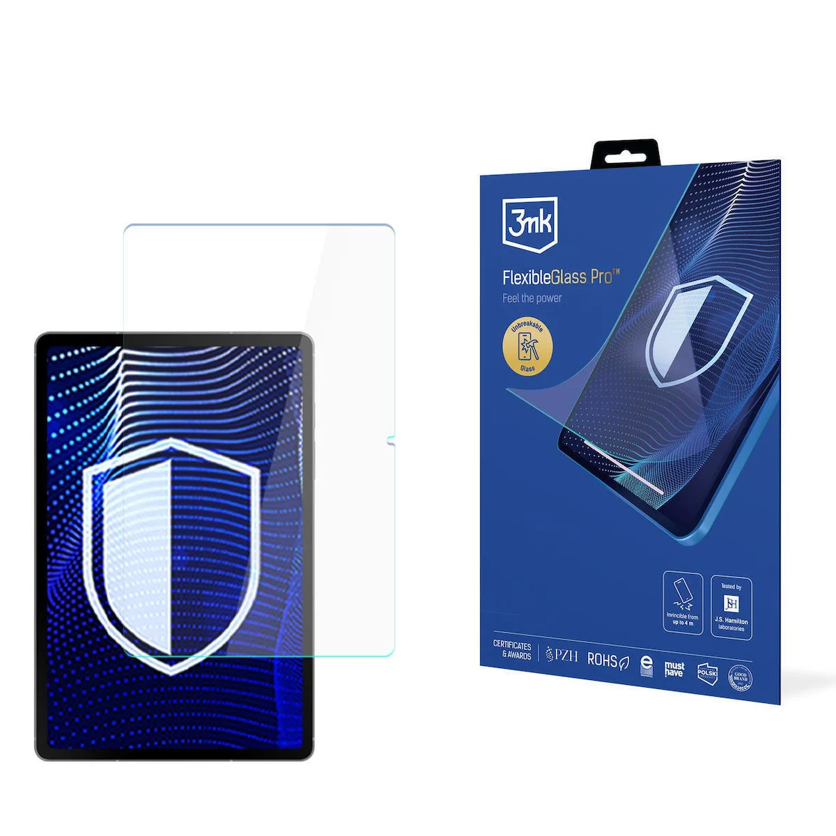 3MK Tempered Glass (Galaxy Tab S10 FEUniversal 11") 3MK Tempered Glass (Galaxy Tab S10 FEUniversal 11") - Image 1