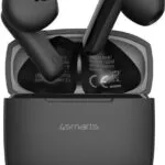 4Smarts SkyBuds Air Bluetooth Handsfree Ακουστικά με Αντοχή στον Ιδρώτα και Θήκη Φόρτισης Μαύρα