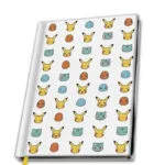 Abysse Pokemon Starters Σημειωματάριο A5 180 Φύλλων με Σκληρό Εξώφυλλο Πολύχρωμο ABYNOT083