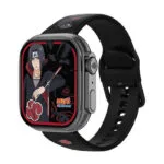 Abyx Fit Touch 5 Smartwatch με Παλμογράφο (Itachi Uchiwa Space Gray)