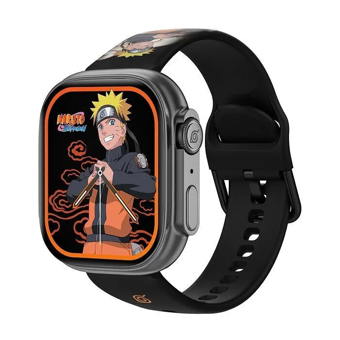 Abyx Fit Touch 5 Smartwatch με Παλμογράφο (Naruto Uzumaki Space Gray) Abyx Fit Touch 5 Smartwatch με Παλμογράφο (Naruto Uzumaki Space Gray) - Image 1