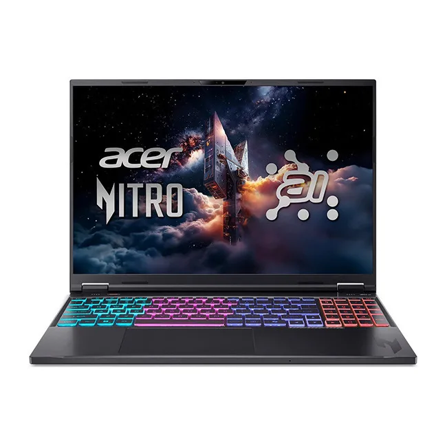 Acer Nitro 16 AI 16" QHD+ 180Hz (Ryzen AI 300 Series-365/64GB/1.0TB SSD/GeForce RTX 5070 Ti/W11 Pro) (US Keyboard) Acer Nitro 16 AI 16" QHD+ 180Hz (Ryzen AI 300 Series-365/64GB/1.0TB SSD/GeForce RTX 5070 Ti/W11 Pro) (US Keyboard) - Image 1