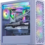 Adata XPG VALOR AIR PRO Gaming Midi Tower Κουτί Υπολογιστή με Πλαϊνό Παράθυρο και ARGB Φωτισμό Λευκό